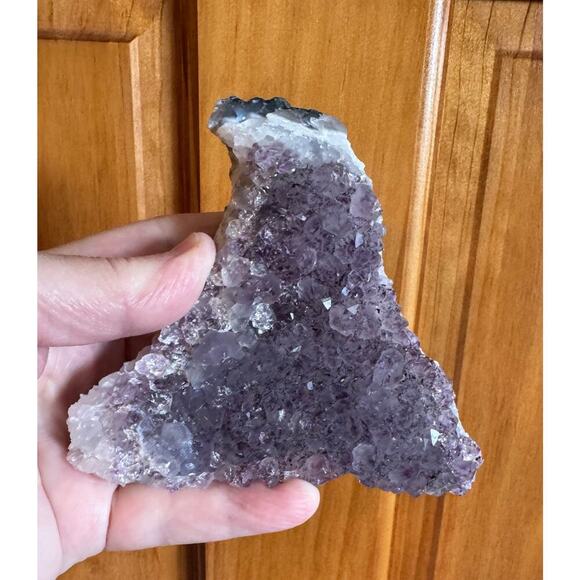 Soledadji Amethyst Cluster w/ Hematite | 414g | Deep Purple Crystal | Beautiful - Picture 1 of 17